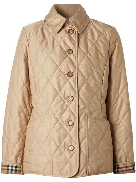 burberry jacket womens quilted|burberry quilted jacket outlet price.